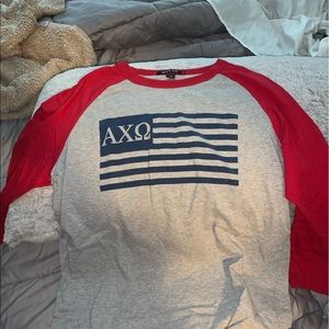 Alpha Chi Omega 3/4 sleeve